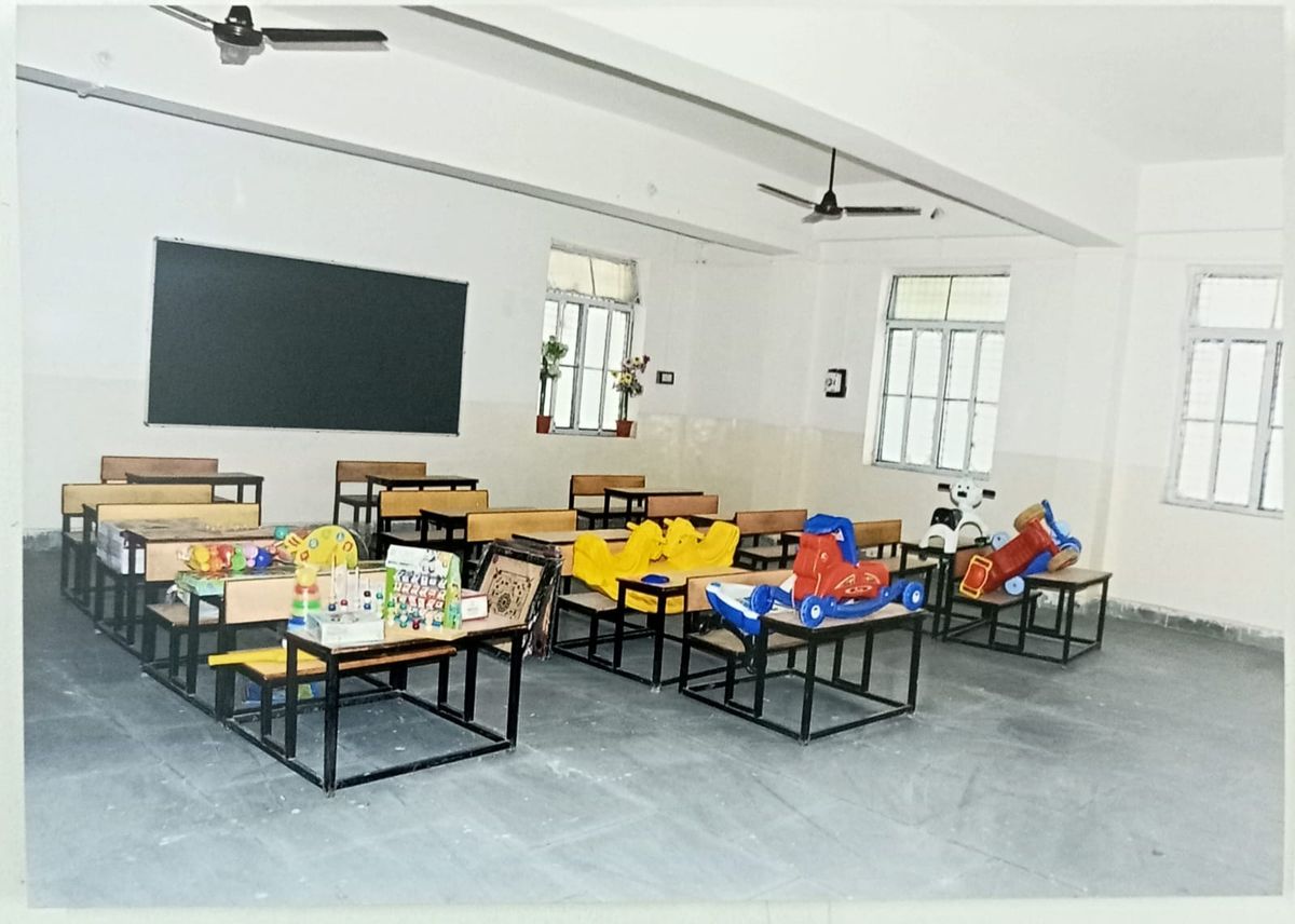 Classroom Seating at KV Public School